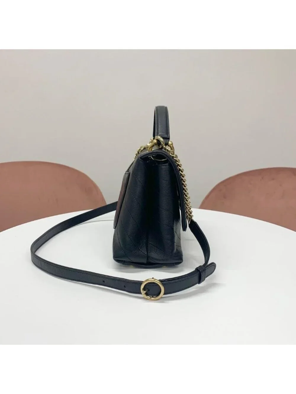 Chanel CC Logo Chain 2-Way Shoulder Bag
